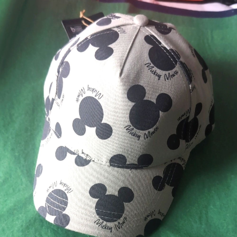Disney Mickey Mouse All-Over Print Baseball Cap | NWT | Adjustable Hat